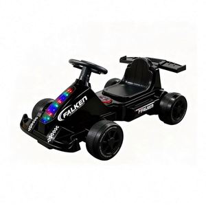 Electric Ride-On Children's <b>Car</b> MP3 Music Player Light Features <b>Pedal</b> Start Safe Stable Motion Durable Construction 4 Wheels - Product Image 1