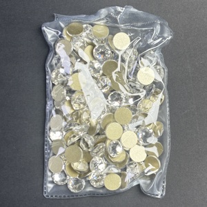 Strass <span class=keywords><strong>Swarovski</strong></span> di Alta Qualità a 16 Tagli, Cristalli Piatti in Vetro per Nail Art, Decorazioni, Abbigliamento e Scarpe - Product Image 6