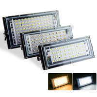 Projecteur LED extérieur 50W AC 220V IP66 étanche pour aménagement paysager