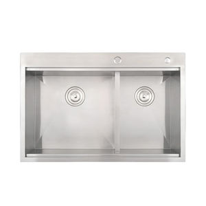 Fregadero de Cocina Doble de 33 Pulgadas, Fregadero de Cocina de Montaje Superior - Product Image 2