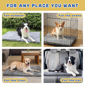 Fabricant mignon unique confortable imperméable de luxe <span class=keywords><strong>anti</strong></span>-<span class=keywords><strong>stress</strong></span> doux lit pour <span class=keywords><strong>chien</strong></span> chat chaud hiver grand <span class=keywords><strong>tapis</strong></span> de caisse pour <span class=keywords><strong>chien</strong></span> - Product Image 3