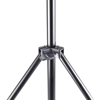 Support de lumière de qualité, support de trépied de photographie de 7 pieds, support de lumière d'anneau de selfie de sol pour studio, parapluie, toile de fond, panneau LED