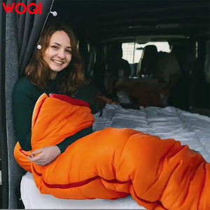 Woqi-SACO ligero deportivo para viaje, saco de dormir para momia, para clima de-10 grados - Product Image 6