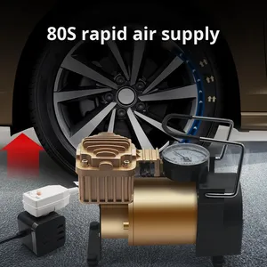 220V Household Air Pump Metal for Football Basketball <b>Cars</b> Swimming Rings Tire <b>Inflation</b> AX-8807 Metal Air Pump 220V Household A - Product Image 3
