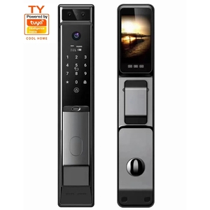 Tuya App <strong>Remote</strong> <strong>Lock</strong> 3D Face Recognition Smart Door <strong>Lock</strong> Fingerprint Password Intelligent Smart <strong>Lock</strong> with Doorbell Camera - Product Image 4