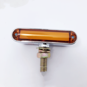 Lampes double face sur socle à LED, noir, lumière de garde-boue, avec visière chromée, pour freigliner millennium cc2 - Product Image 4