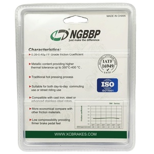 Pastilla de freno orgánica semimetálica para motocicleta FA415, nueva condición para <span class=keywords><strong>HONDA</strong></span> FES 125 SH 125i <span class=keywords><strong>NSS</strong></span> 250 <span class=keywords><strong>NSS</strong></span> <span class=keywords><strong>350</strong></span> AM Forza (ABS) - Product Image 6