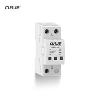 Dispositif de protection contre les surtensions AC 100kA, suppresseurs de tension transitoire, protection contre la foudre, 4 pôles, type T1+T2, matériau NYLON/MOV, CE