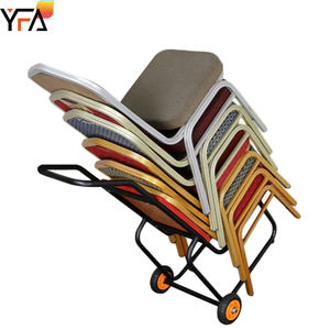 酒店餐饮宴会椅运输车牵引车手推车<span class=keywords><strong>2</strong></span>轮行李宴会椅搬运车 - Product Image 4