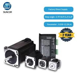 Tùy Chỉnh Servo Vuông Tròn Nema 8 11 14 16 17 23 34 42 52 Lai 2 3 Giai Đoạn Stepper Motor Bước