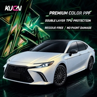 Film de protection de carrosserie KUCAI avec garantie de 5 ans, 7,5 mil, couleur PPF, résistant aux rayures, application sèche/humide