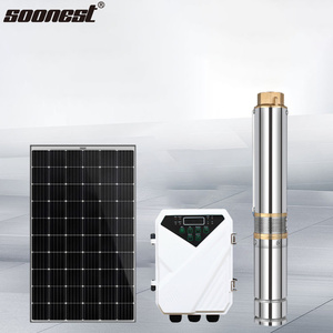 5Hp Solar <b>Submersible</b> Water <b>Pump</b> for Agriculture Irrigation 12V High Stainless Steel Solar <b>Pump</b> According to Power 12v Solar - Product Image 1