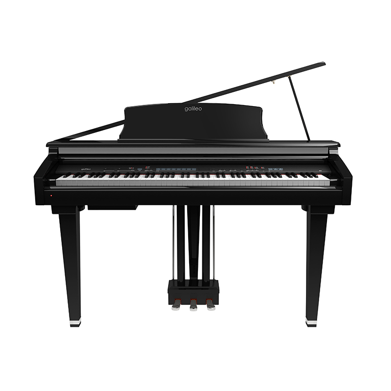 Bán Buôn Đen Hi-Gloss 88 Búa Hành Động Mini-grand Piano Kỹ Thuật Số Piano Bao Gồm Băng Ghế Dự Bị