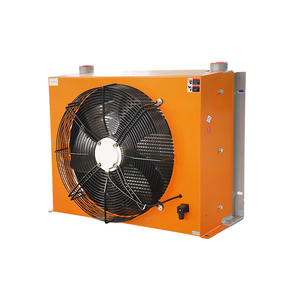 Refroidisseur d'huile hydraulique AH1490T220V/380V/24V/12V à économie d'énergie, refroidisseur à sec avec source d'air, fabriqué par une unité de puissance hydraulique - Product Image 1