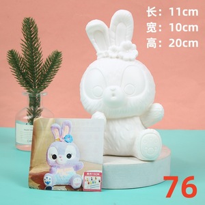 Résine artisanat bricolage fluide Art figurines différentes poupées en vinyle enfants dessin personnage de dessin animé jouets avec <span class=keywords><strong>tirelire</strong></span> - Product Image 4