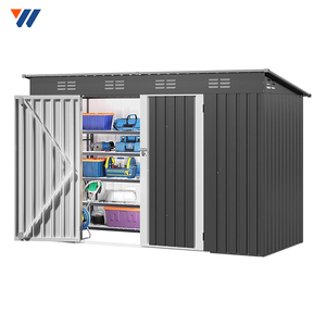 YW matériel bricolage 20X20 <span class=keywords><strong>4X4</strong></span> 7X7 8X8 hangar <span class=keywords><strong>de</strong></span> stockage d'outils pour arrière-cour avec porte latérale <span class=keywords><strong>jardin</strong></span> hangar à outils géant - Product Image 4