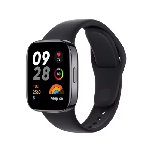 Original Xiao Mi Redmi Watch 3 1.75 Inch AMOLED Square Screen IP67 Smart Watch Leather Band Compass Support Wireless Call/GPS