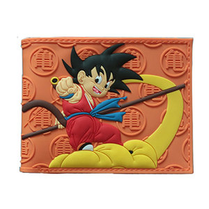 Porte-monnaie en Silicone pour homme, motif <span class=keywords><strong>Dragon</strong></span> japonais, porte-monnaie court en PVC - Product Image 1