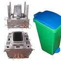 Injection Mould Plastic Mould Plastic Trash Can Mold Kitchenware Mold China Mold City Injection Molding Huangyan Factory