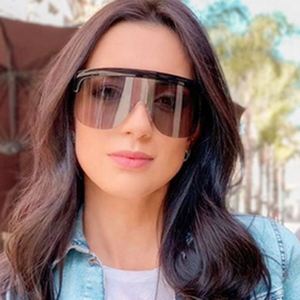 Gafas de Sol Cuadradas con Estampado Vintage de Moda al por Mayor, Protección UV400, Montura Media, de una Pieza, Extra Grandes, para Hombre y Mujer, 2021 - Product Image 1