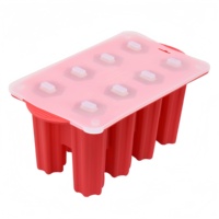 Moules à glaces en silicone durables sans BPA, lot de 8, pour bâtonnets de crème glacée, démoulage facile, outils manuels pour la fabrication de glaces, vente en gros, directement de l'usine