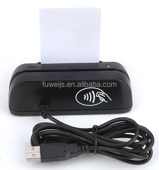 Hot selling YL116 USB interface 3 in 1 magnetic card/IC/NFC card reader writer