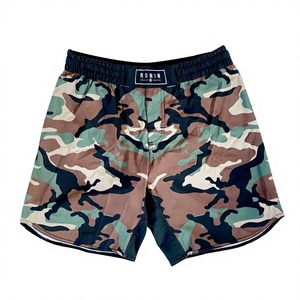 Pantalones Cortos de MMA con Estampado Digital Unisex, Personalizables con Logotipo Frontal, de Poliéster/Algodón, para Boxeo, Diseño de la Mejor Calidad, Venta al Por Mayor - Product Image 3