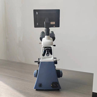 Trinocular Biological Microscope1600X7inch Display Optical Biological Microscope for Scientific Research Experiments