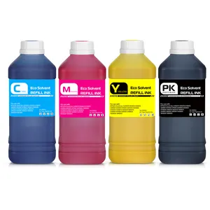 Xcellent 1000 мл бутылка высокого качества экологически растворяющая Краска Печать на ПВХ наклейки для автомобилей Epson S80680 серии печатающих головок принтеров