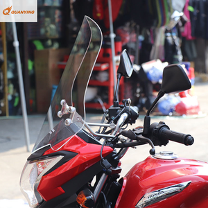 Pare-brise universel pour moto, modèle de modification pour Haojue <span class=keywords><strong>Suzuki</strong></span> <span class=keywords><strong>150</strong></span> et Honda 125, pare-brise avant - Product Image 3