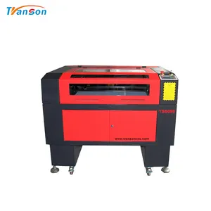 Máquina de corte a laser CNC CO2 para chapa de aço, madeira, plástico acrílico, MDF, PVC 6090, preço da máquina de corte a laser