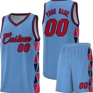 Maillots de basket-ball unisexes sans manches personnalisés, vintage, prêts pour les matchs, en spandex/coton, antibactériens, anti-transpiration, pour équipes - Product Image 1