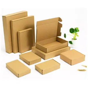 कस्टम मेलर बॉक्स के साथ कागज कार्ड, टिशू पेपर और स्टीकर, कॉस्मेटिक शिपिंग बक्से पैकेजिंग कागज लोगो छोटे मेलिंग बॉक्स