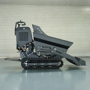 Горячая распродажа: Самозагружающийся мини-гусеничный самосвал для строительства и сада, резиновый вездеходный мини-самосвал на гусеничном ходу - Product Image 3