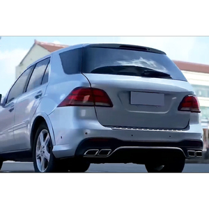 <span class=keywords><strong>ML</strong></span> W164 2007-2011 Actualización a GLE W166 Parachoques delantero y parachoques trasero Recortes de luz antiniebla Idoneidad para el kit de carrocería de corte estilo AMG - Product Image 6
