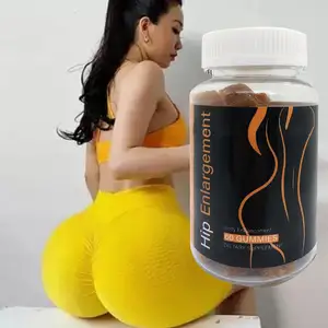 Hip and butt Vegan gummy private label Firming Abundant supplements herbal big butt gummies For Women