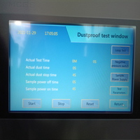 Chambre d'essai de résistance à la poussière IP5X IP6X, chambre d'essai anti-poussière et anti-sable pour test d'indiceation IP
