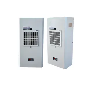 Tủ điều hòa không khí ngoài trời tủ điện, điều hòa không khí công nghiệp, bên gắn tản nhiệt điều hòa không khí