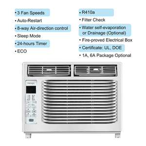 Smart Wifi <b>Window</b> <b>Air</b> <b>Conditioner</b> for Hotels Household Use Cooling Only Energy Efficient <b>Air</b> Ac Units Variable Frequency Operati - Product Image 4
