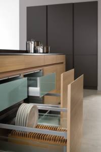 Muebles de Cocina de Lujo Europeos Negros Contemporáneos, Muebles de Cocina Lacados, Muebles de Cocina Modernos, Alacena de Cocina en Foshan - Product Image 6