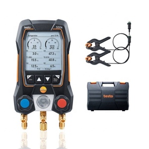 เกจวัดความดันดิจิตอล Testo 550S 557S รุ่นขายดี พร้อมเทอร์โมมิเตอร์แบบหนีบ 115i ป้องกันน้ำ IP56 ช่วงอุณหภูมิ -58F ถึง 302F - Product Image 1