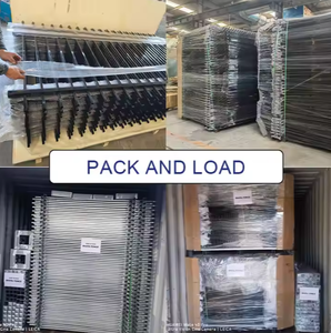 Clôture de sécurité élégante <span class=keywords><strong>en</strong></span> acier, design raffiné, produit haut de gamme dans la catégorie des clôtures, treillis et portails - Product Image 5