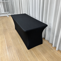 Nappe personnalisée imprimée en couleur dégradée en polyester pour salons professionnels, événements et expositions