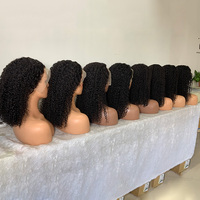 Perruque en cheveux humains naturels 13x4 13x6 Full Lace Frontal, prête à porter, avec dentelle pré-coupée HD transparente, sans colle, pour femmes noires