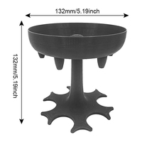 Distributeur Personnalisé avec Logo pour Verres à Shot 40ML en Plastique, Fontaine à Boissons pour Bar et Maison, Distributeur 6 Shots en Plastique