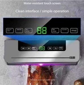 Nouvelle machine de mise sous vide portable, machine de conservation des aliments pour la maison, machine d'emballage sous vide entièrement automatique pour aliments secs et humides - Product Image 2