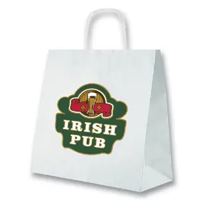 Borsa ecologica in carta kraft per merchandising sostenibile - Product Image 1