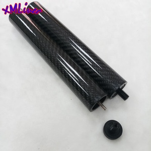 Xmlivet 8Inch Màu Đen Carbon Billiards Pool Cue Mở Rộng Với Bumper Cho Jacoby Tín Hiệu Bán Sỉ Cue Extender Phụ Kiện - Product Image 3