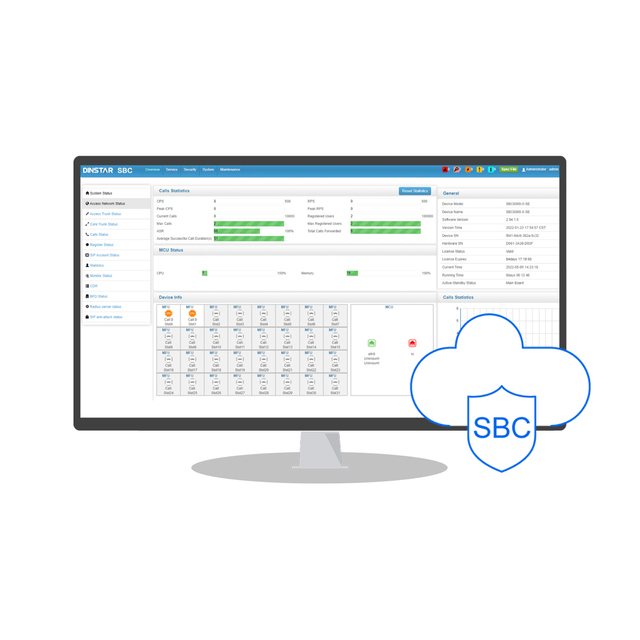 DINSTAR SBC8000 Software-based SBC Session Border Controller