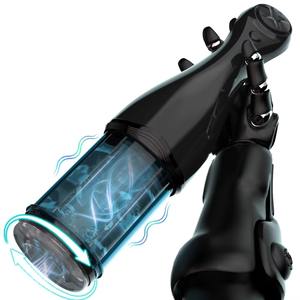 Großhandel Rotierende Automatische Masturbatoren für Männer Masturbationsmaschine Vibrations-Sexspielzeug für Männer - Product Image 1